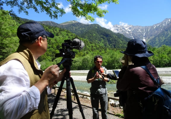 Covering Kamikochi to coincide with the establishment of the Mountain Day holiday (June 2016)