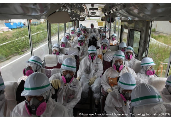 Science journalists from around the world covering the Fukushima Daichi Nuclear Power Plant (June 2015)