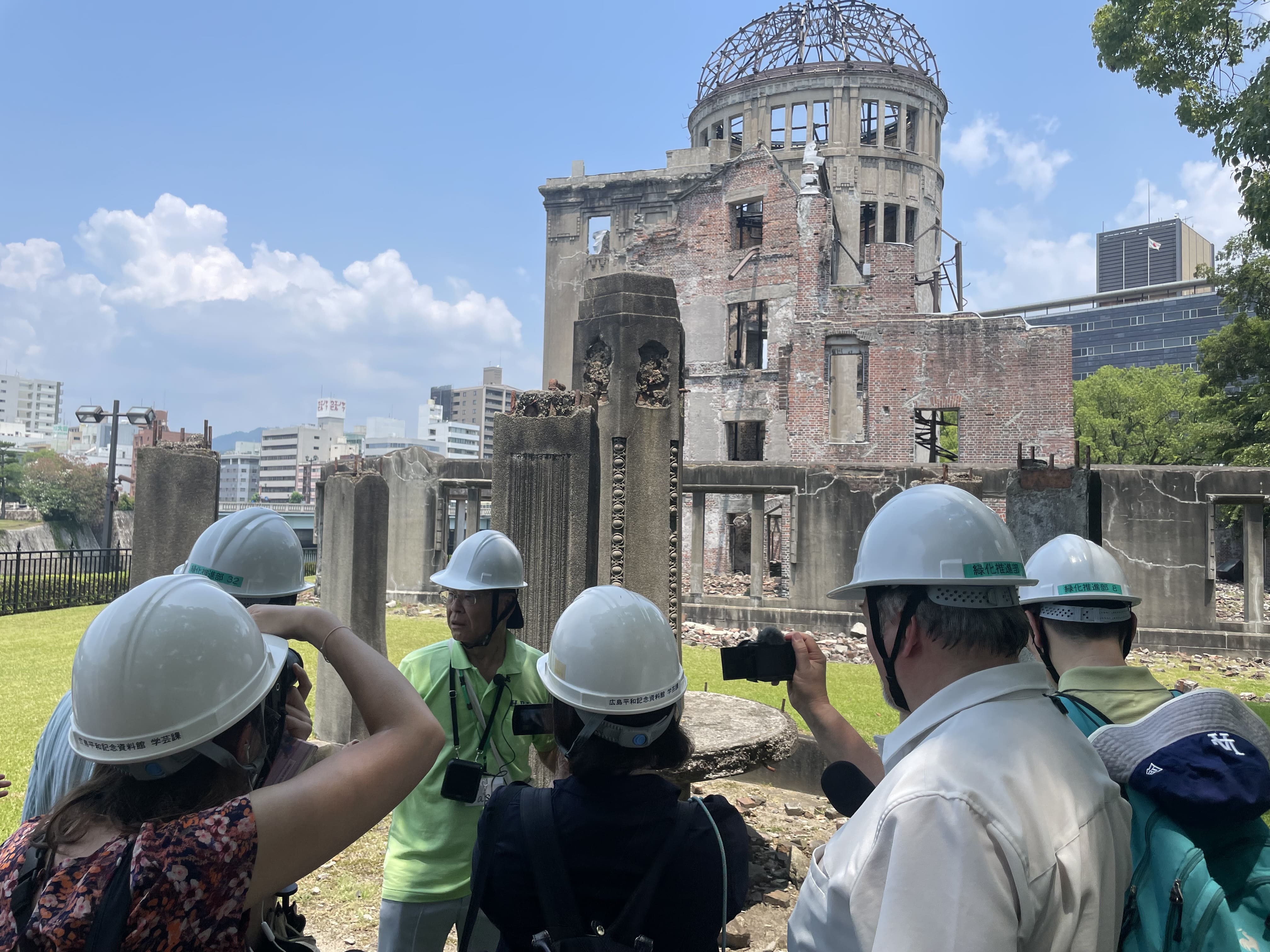 原爆投下80年を前に広島を取材（2025年7月）