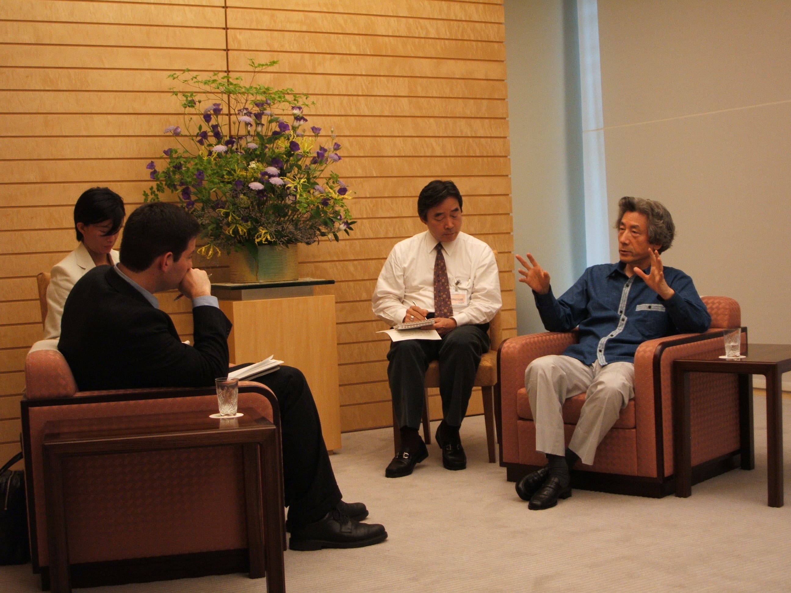 米国「ABCニュース」記者による小泉純一郎総理大臣インタビュー（2005年5月）