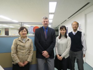 Picture (with Ms. Sugita, Mr. Ivison, Megumi, Mr. Yano)