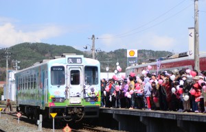 ④（三陸鉄道北リアス線全線開通　平成26年4月）