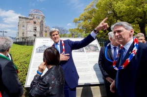 G-7 Foreign Ministers Visit Hiroshima Peace Memorial
